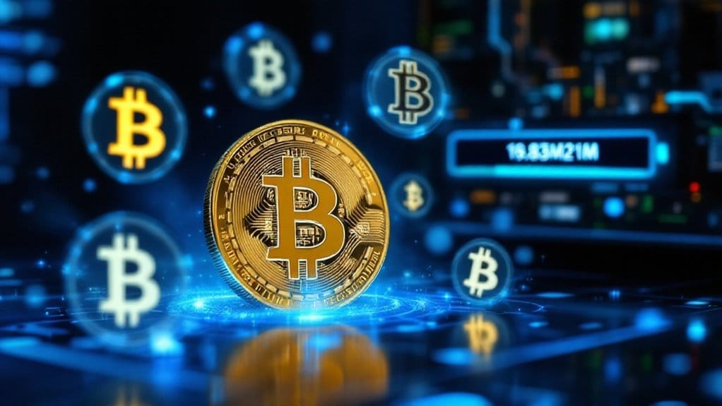 bitcoin coin circulation total