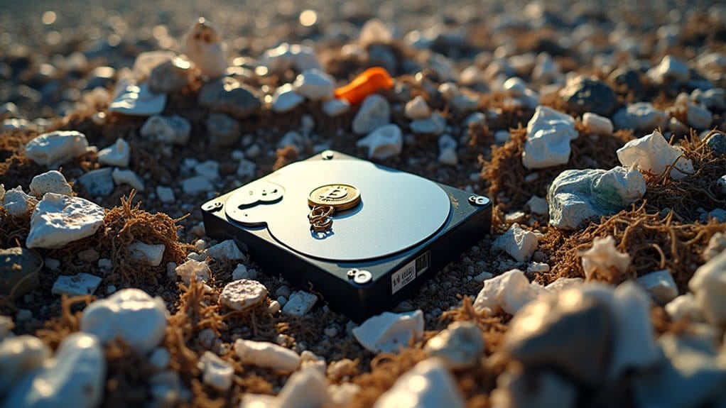lost bitcoin in landfill
