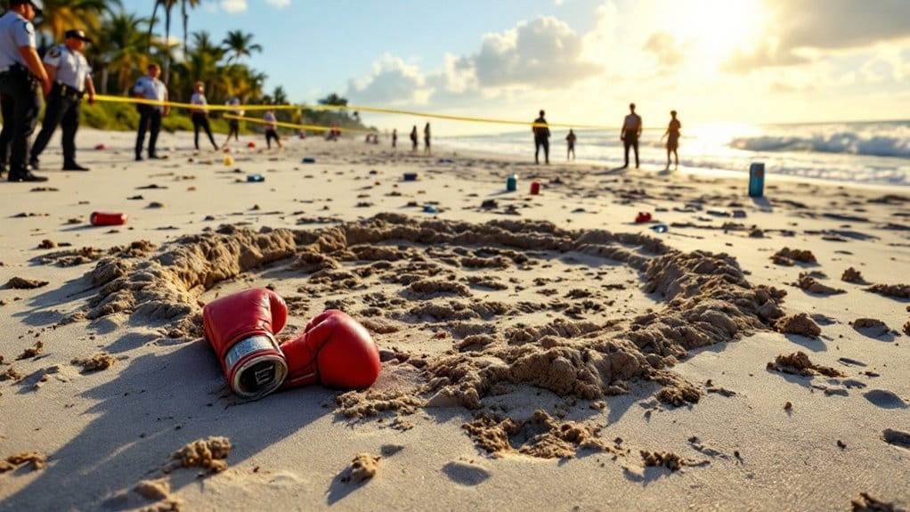 spring break beach brawl